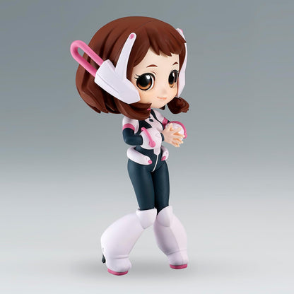 Banpresto BP89364P Figur Q Posket Ochaco Uraraka II My Hero Academia, 13 cm, Mehrfarbig
