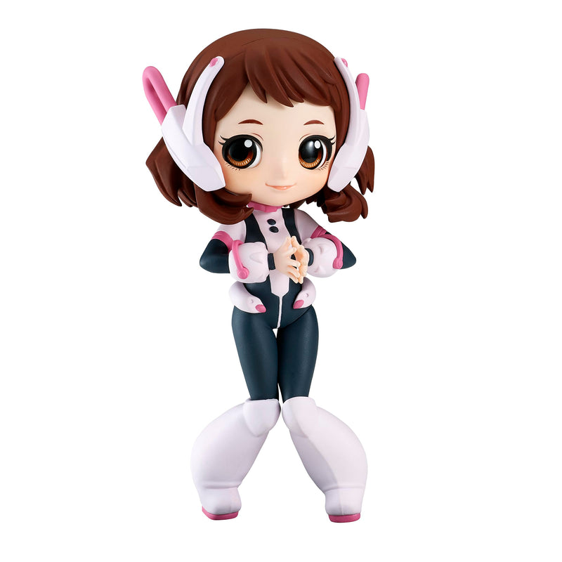 Banpresto BP89364P Figur Q Posket Ochaco Uraraka II My Hero Academia, 13 cm, Mehrfarbig