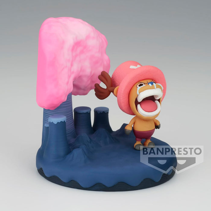 Banpresto BP89373P World Collectable Log Stories Tony Tony Chopper One Piece Action Figure, 5 cm, Multicolor