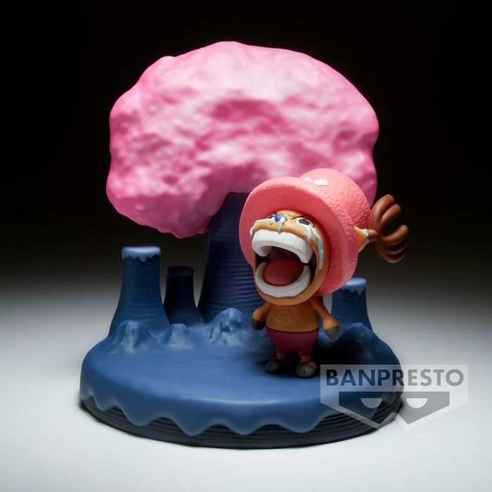 Banpresto BP89373P World Collectable Log Stories Tony Tony Chopper One Piece Action Figure, 5 cm, Multicolor