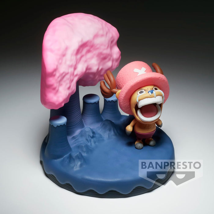 Banpresto BP89373P World Collectable Log Stories Tony Tony Chopper One Piece Action Figure, 5 cm, Multicolor