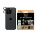 PanzerGlass HOOPS Camera Lens Protector for Apple iPhone 16 Pro / 16 Pro Max 2024| Ultra High Clarity Glass,Full Coverage Individual Lens Protection, Anti-Scratch Anti-Fingerprint - Black