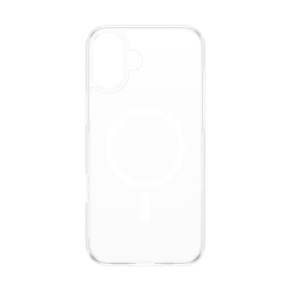 PanzerGlass ® HardCase Transparent w. White MagSafe iPhone 16 Plus