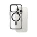 PanzerGlass ® HardCase Transparent w. Black MagSafe & Frame iPhone 16 Pro