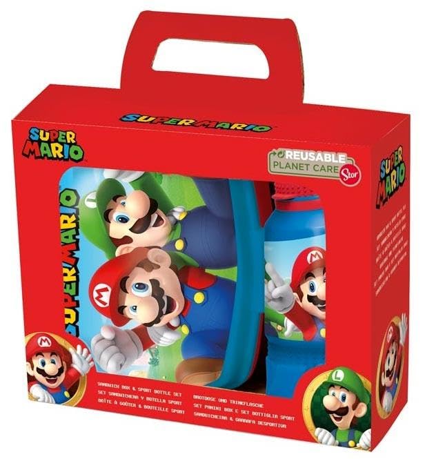 Gift Set 2 In 1 Merenda Super Mario