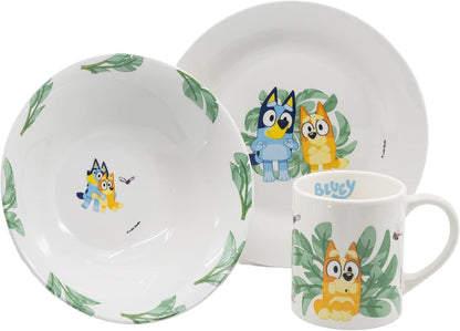 Snackset in geschenkdoos, 3 stuks (kom, dessertbord, kopje