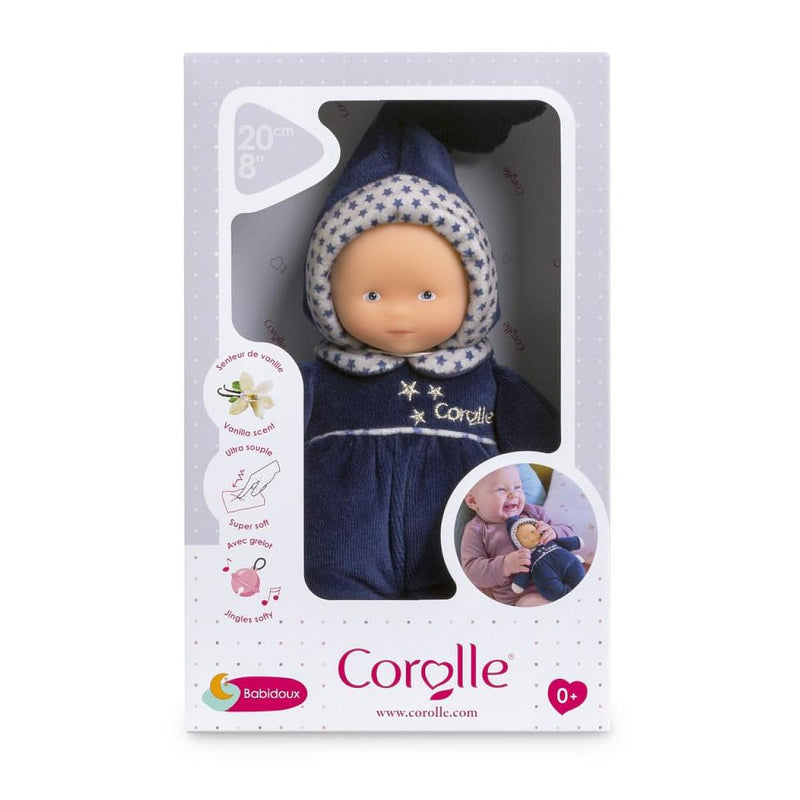 Corolle - Mein Kuscheltier, Babidoux Marine, Sternentraum, 20 cm, ab Geburt, 9000060040