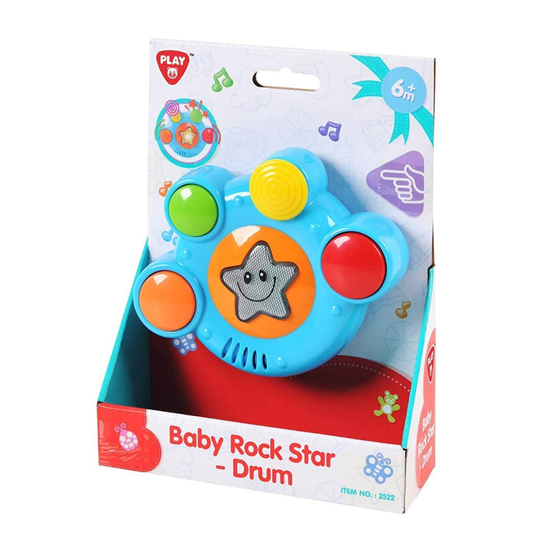 PlayGo 2522 - Baby Rockstar trommel, werkt op batterijen