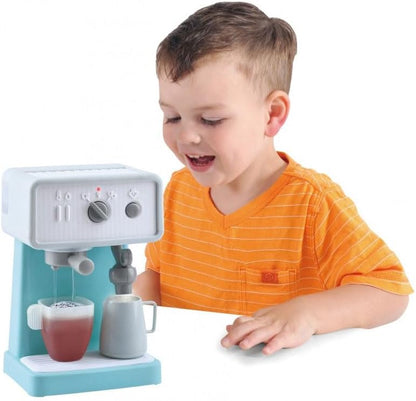 Playgo Kaffeemaschine Espressomaschine mit echten Funktionen Milchaufschäumer, 3187
