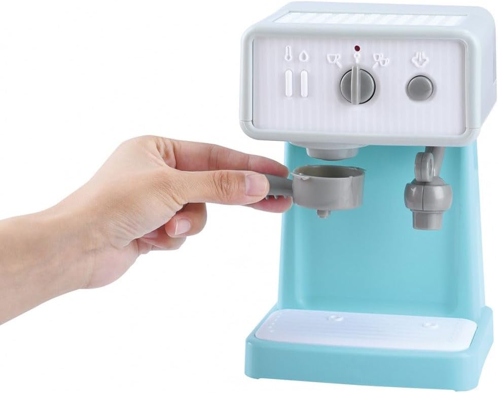 Playgo Kaffeemaschine Espressomaschine mit echten Funktionen Milchaufschäumer, 3187
