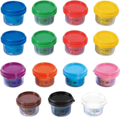 PlayGo Teig-Regenbogen-Packung (15 x 28 g Teig im Lieferumfang enthalten
