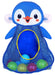 PlayGo Bath Toy Organizer Penguin | Four Suction Cups for Hanging | Bathtub Toys Holder | Bathroom Baby Toy Storage Quick Dry Bathtub Mesh Net | 2 in 1| 10 Pieces Colorful Soft Balls, 18703