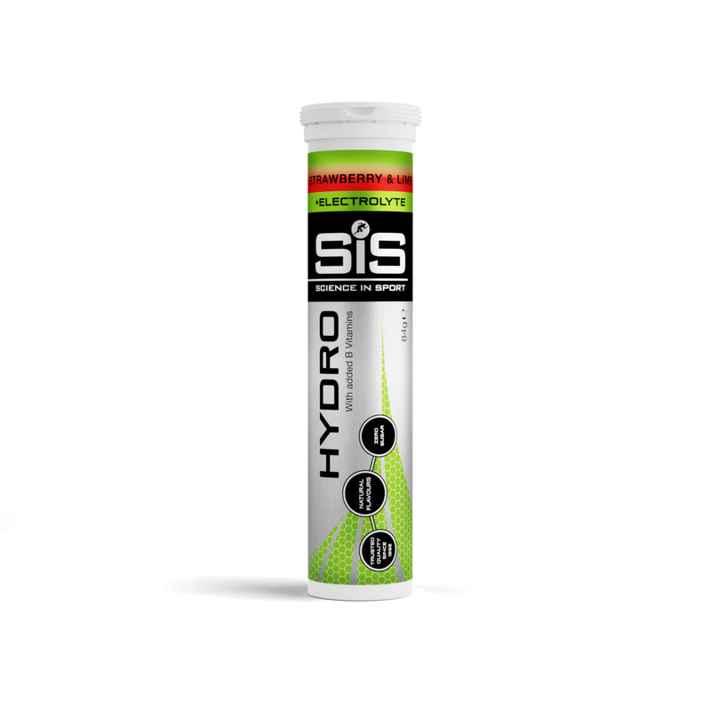 GO Hydro Tablet - 8 tubes - strawberry and lime