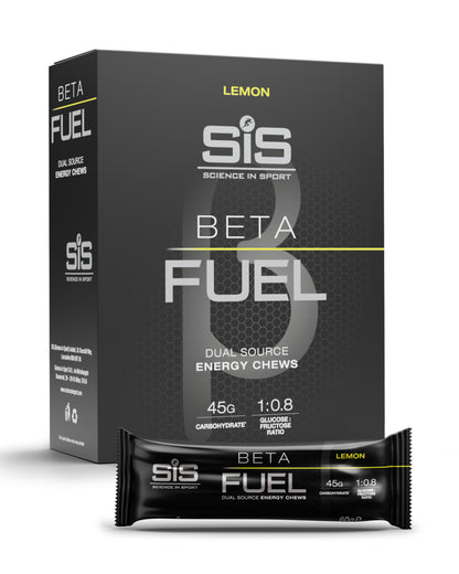 Beta Fuel Energy Chew - box of 6 x 60g - lemon