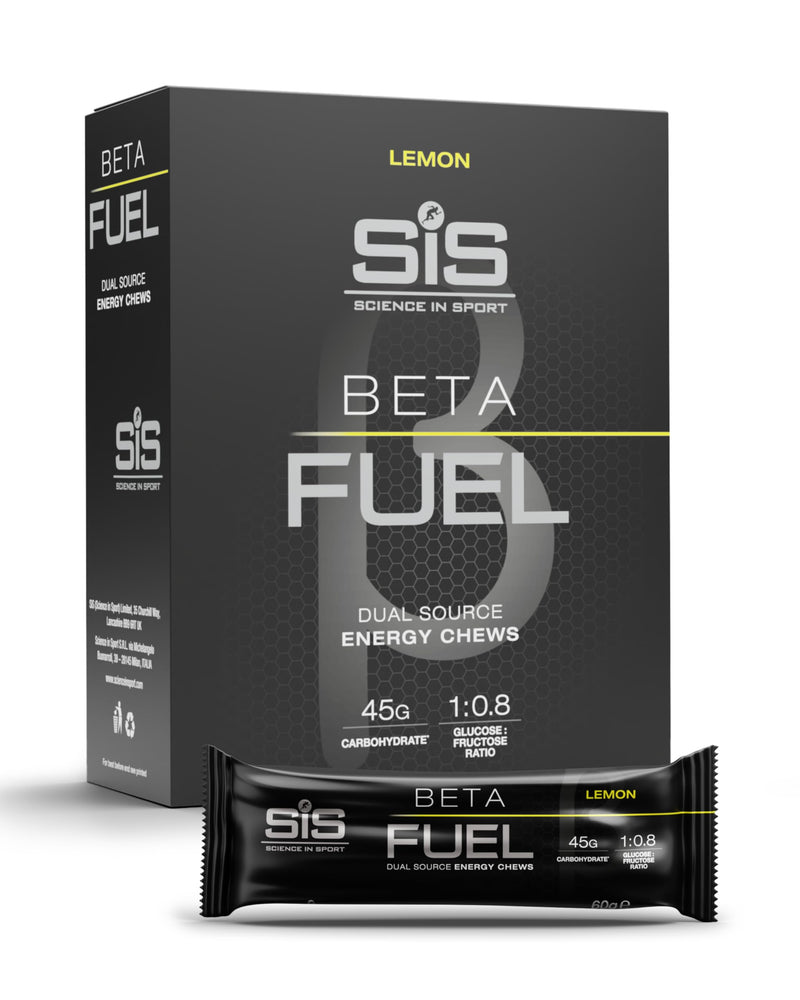 Beta Fuel Energy Chew - box of 6 x 60g - lemon