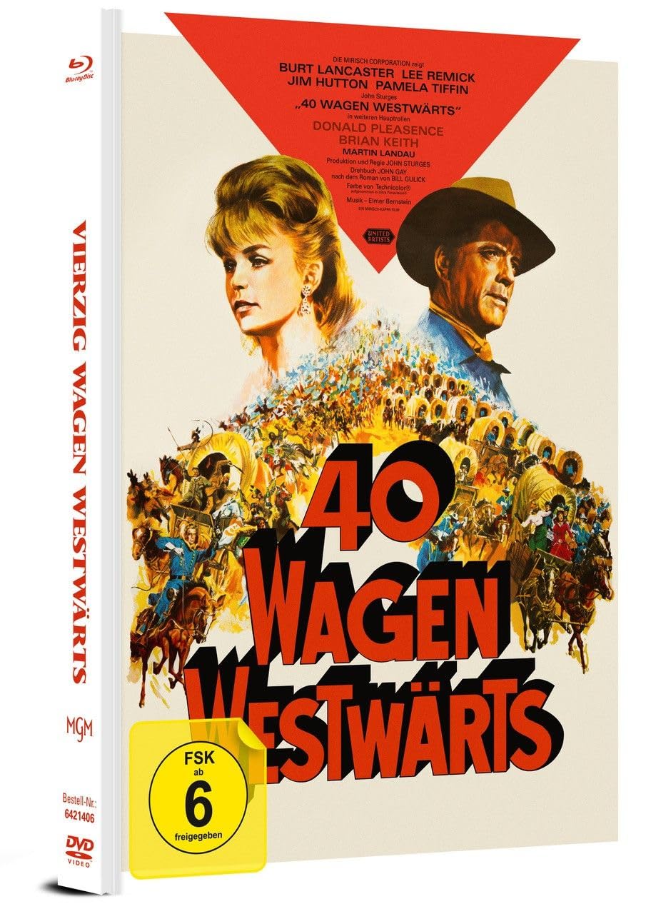 Vierzig Wagen westwärts - Mediabook - LImited Collector's Edition (Blu-ray+DVD