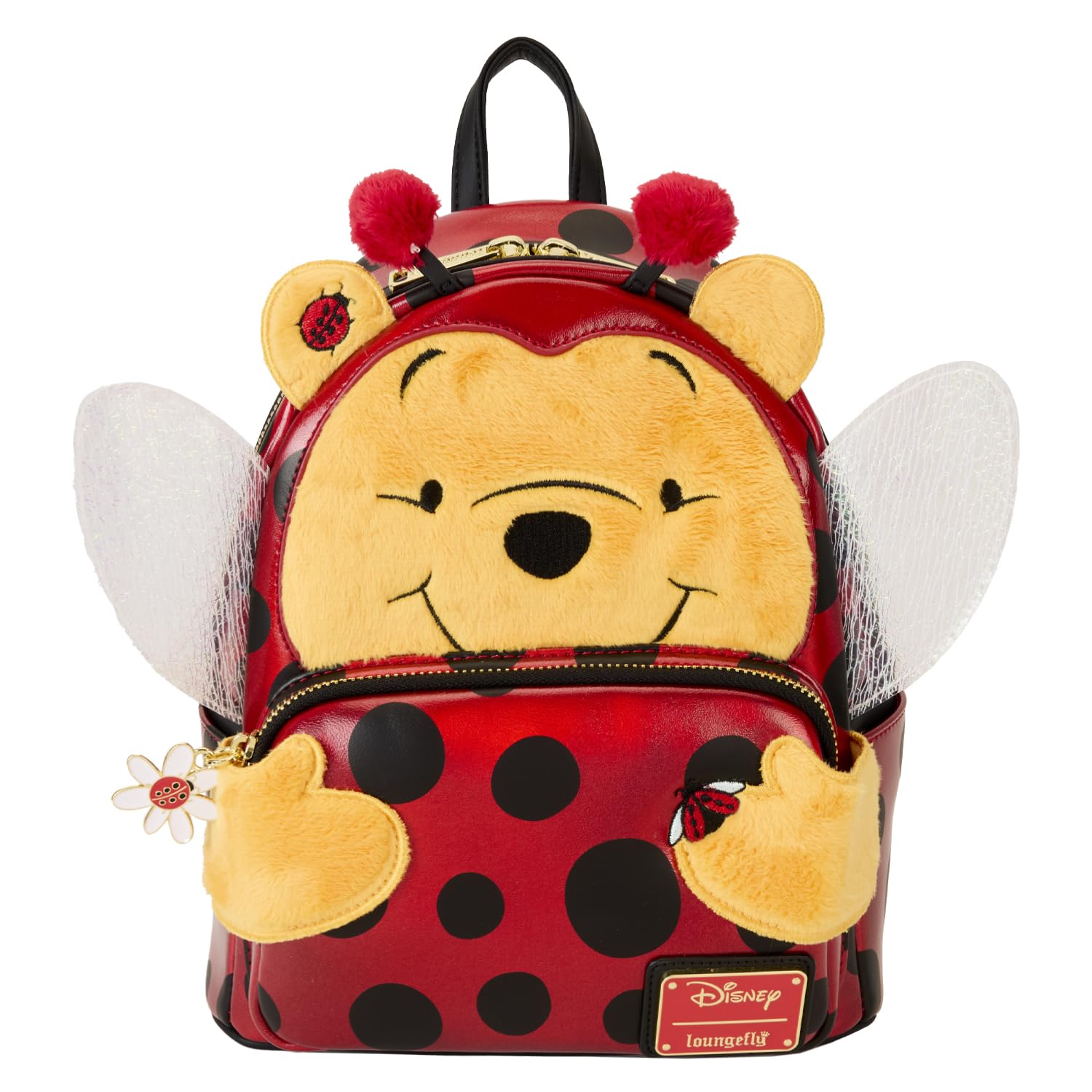 Loungefly Disney Winnie The Pooh Lady Bug Pooh Cosplay Mini Backpack