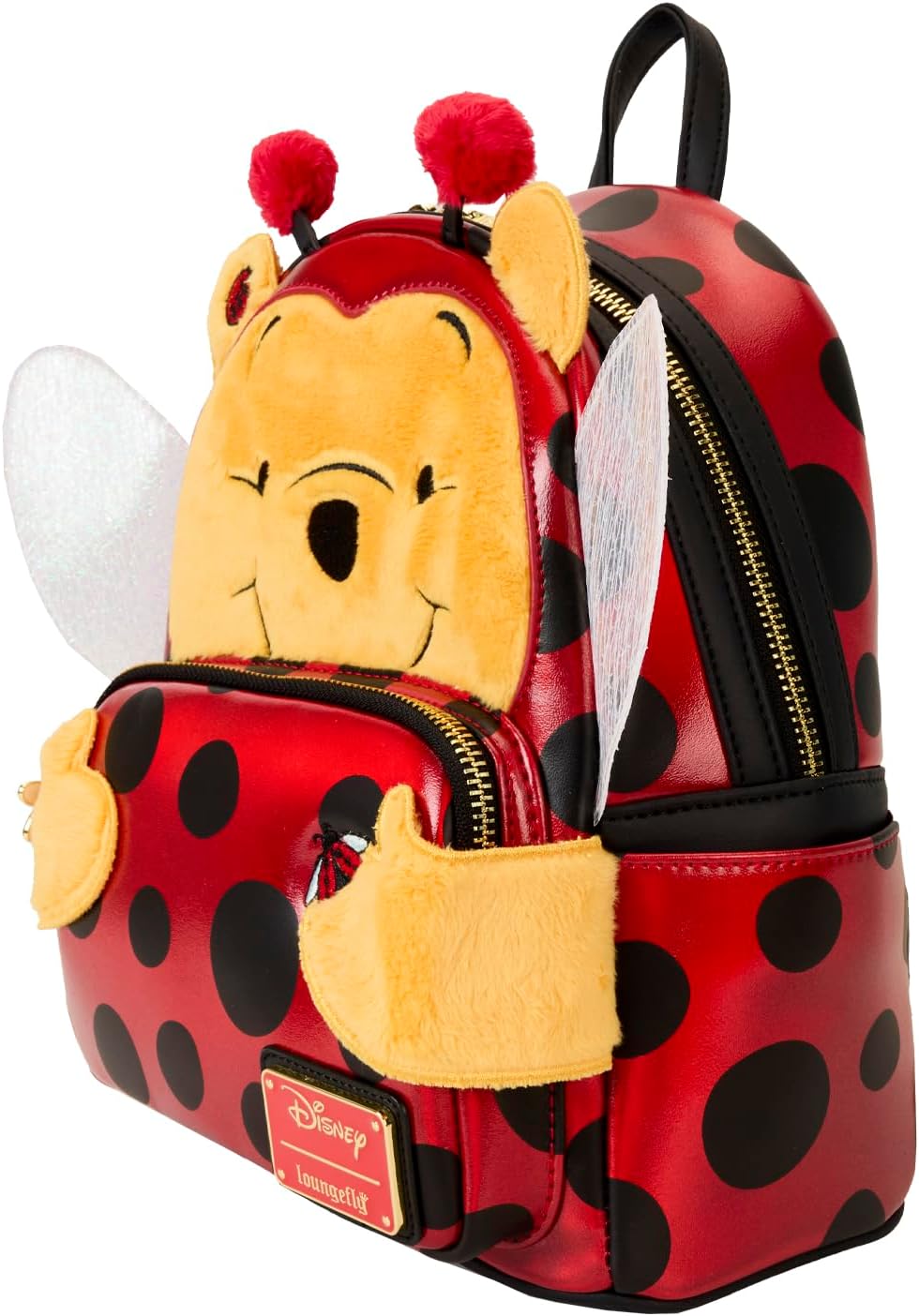 Loungefly Disney Winnie The Pooh Lady Bug Pooh Cosplay Mini Backpack