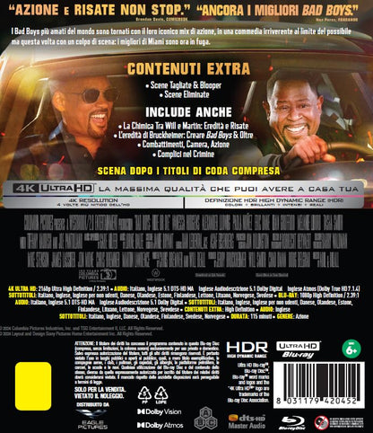 Bad Boys: Ride Or Die - 4K (Bd 4K + Bd Hd