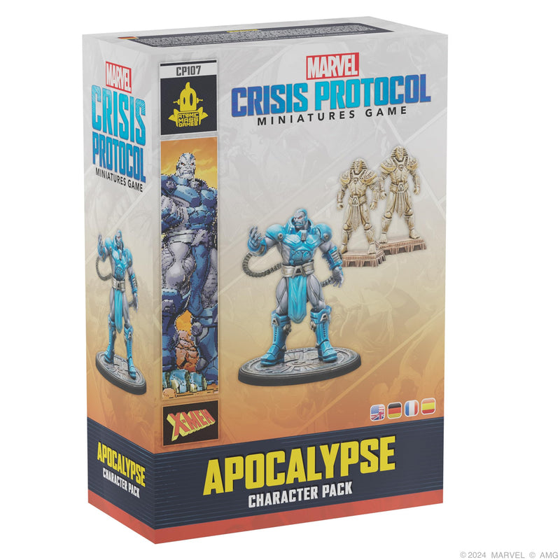 Atomic Mass Games | Marvel Crisi Protocol: Apocalypse | Expansión de Miniaturas | A Partir de 14 Años | para 2 Jugadores | 90 Minutos por Partida | Multilenguaje (Incluye Español
