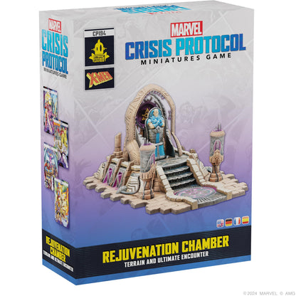 Atomic Mass Games | Marvel Crisis Protocol: Rejuvenation Chamber | Expansión de Terreno | A Partir de 14 Años | para 2 Jugadores | 90 Minutos por Partida | Multilenguaje (Incluye Español