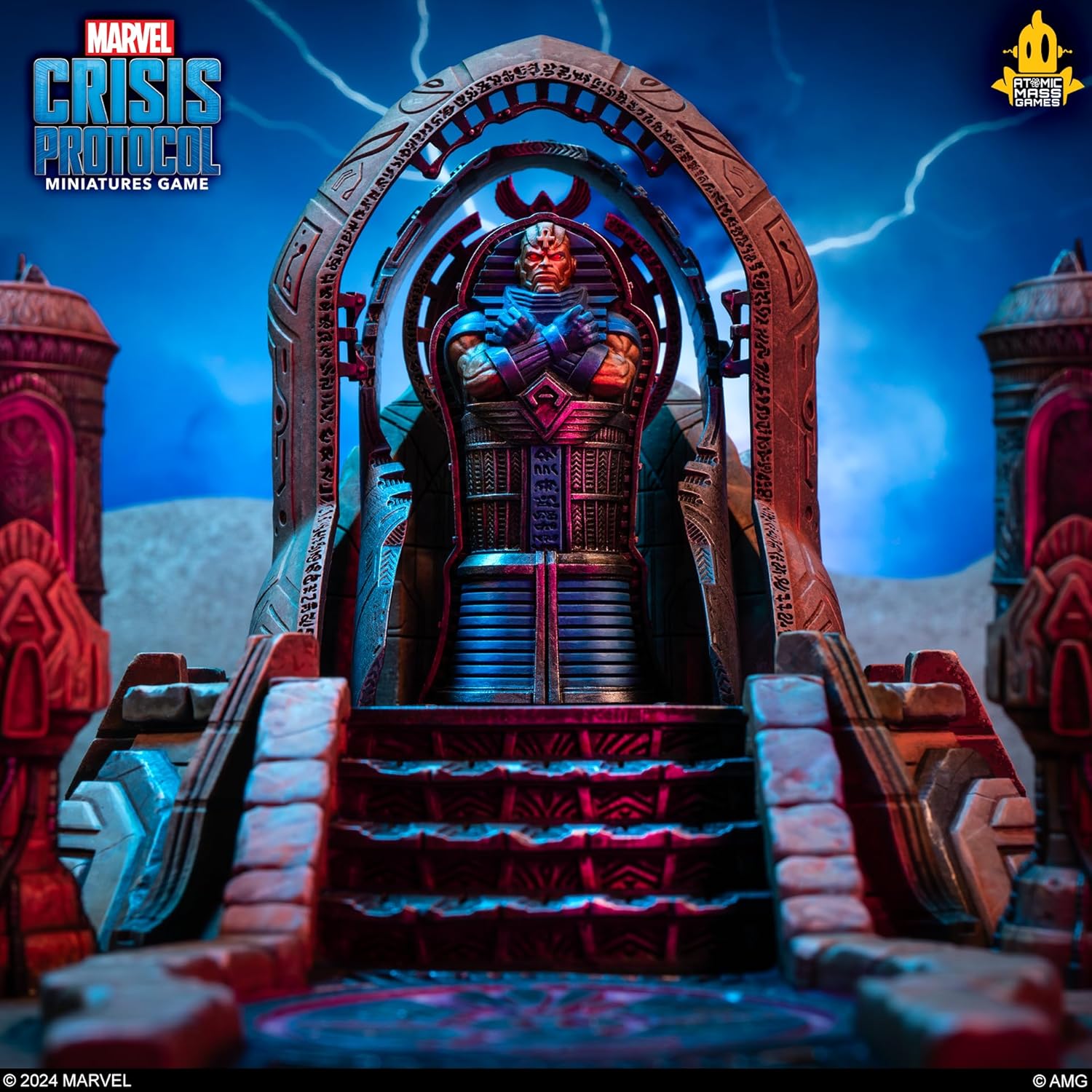 Atomic Mass Games | Marvel Crisis Protocol: Rejuvenation Chamber | Expansión de Terreno | A Partir de 14 Años | para 2 Jugadores | 90 Minutos por Partida | Multilenguaje (Incluye Español