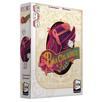 IELLO | Pina Coladice | Family Party Game | Ages 8+ | 2-4 Players | 10 Minutes Playing Time