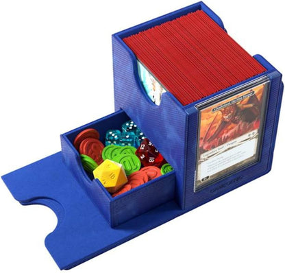 Gamegenic | Sidekick Pro 100+ XL Blue | Game Accessory | Includes One Slide Card Case