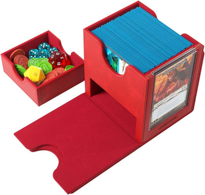 Gamegenic | Sidekick Pro 100+ XL Red | Game Accessory | Includes One Slide Card Case