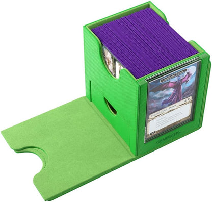 Gamegenic | Sidekick Pro 100+ XL Green | Game Accessory | Includes One Slide Card Case