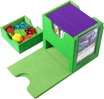 Gamegenic | Sidekick Pro 100+ XL Green | Game Accessory | Includes One Slide Card Case