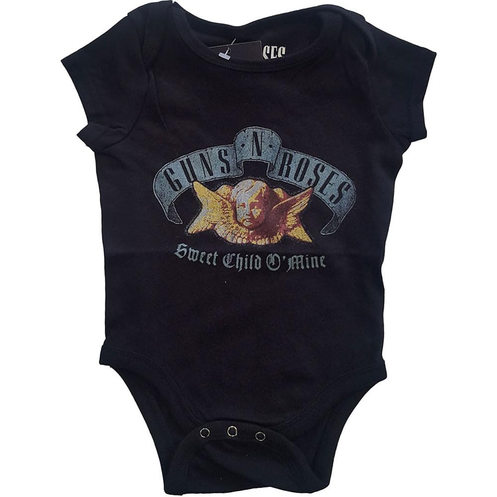 Guns N` Roses: Rock Off - Sweet Child O` Mine (Body Per Neonato 12 Mesi)