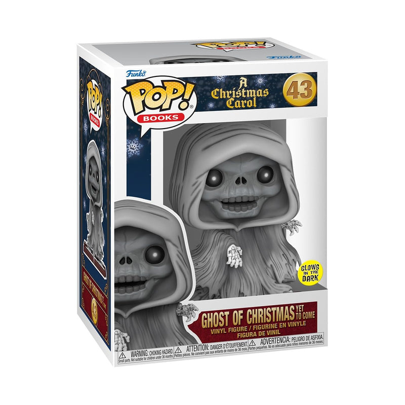 Funko Pop! Movies: Christmas Carol - Ghost of Christmas Yet to Come (Glow in The Dark