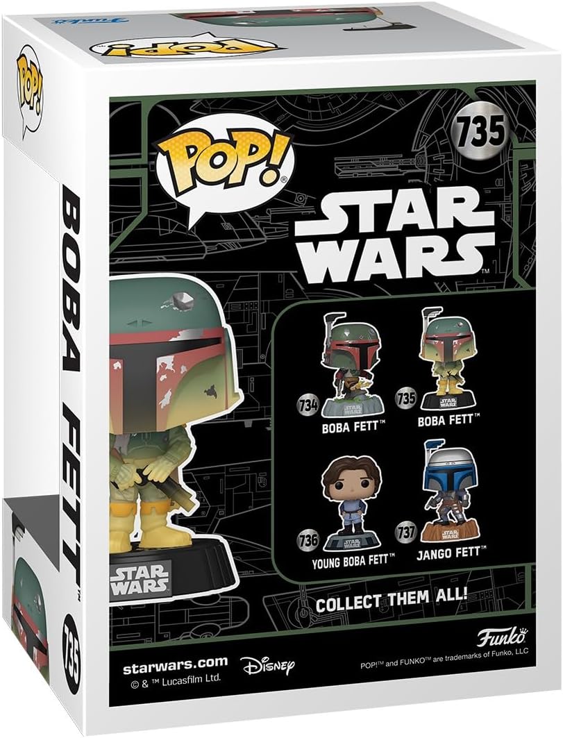 Funko Pop! Star Wars: Boba Fett (Glow in The Dark