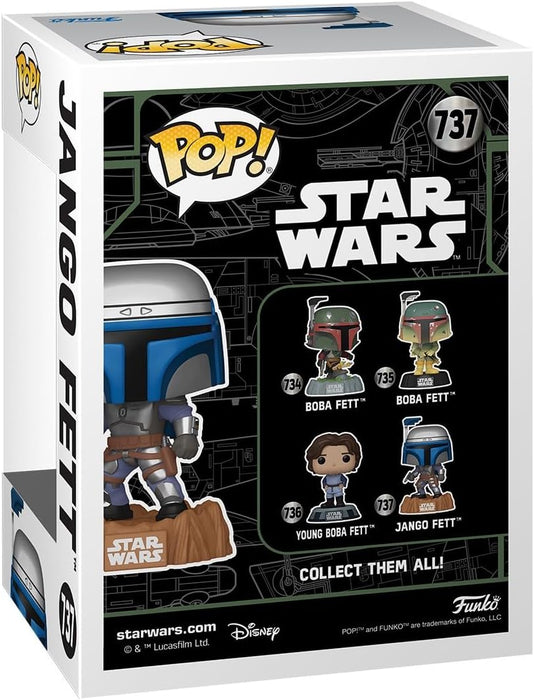 Funko Pop! Star Wars: FL - Jango Fett - Unmasked - Collectable Vinyl Figure - Gift Idea - Official Merchandise - Toys for Kids & Adults - Movies Fans - Model Figure for Collectors and Display