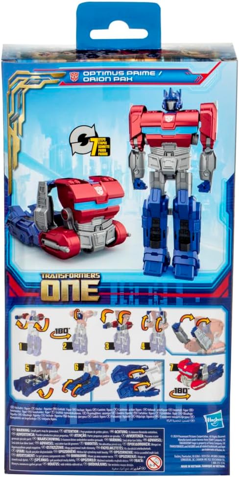 Transformers : Le Commencement Mega Changer, Figurine Optimus Prime (Orion Pax