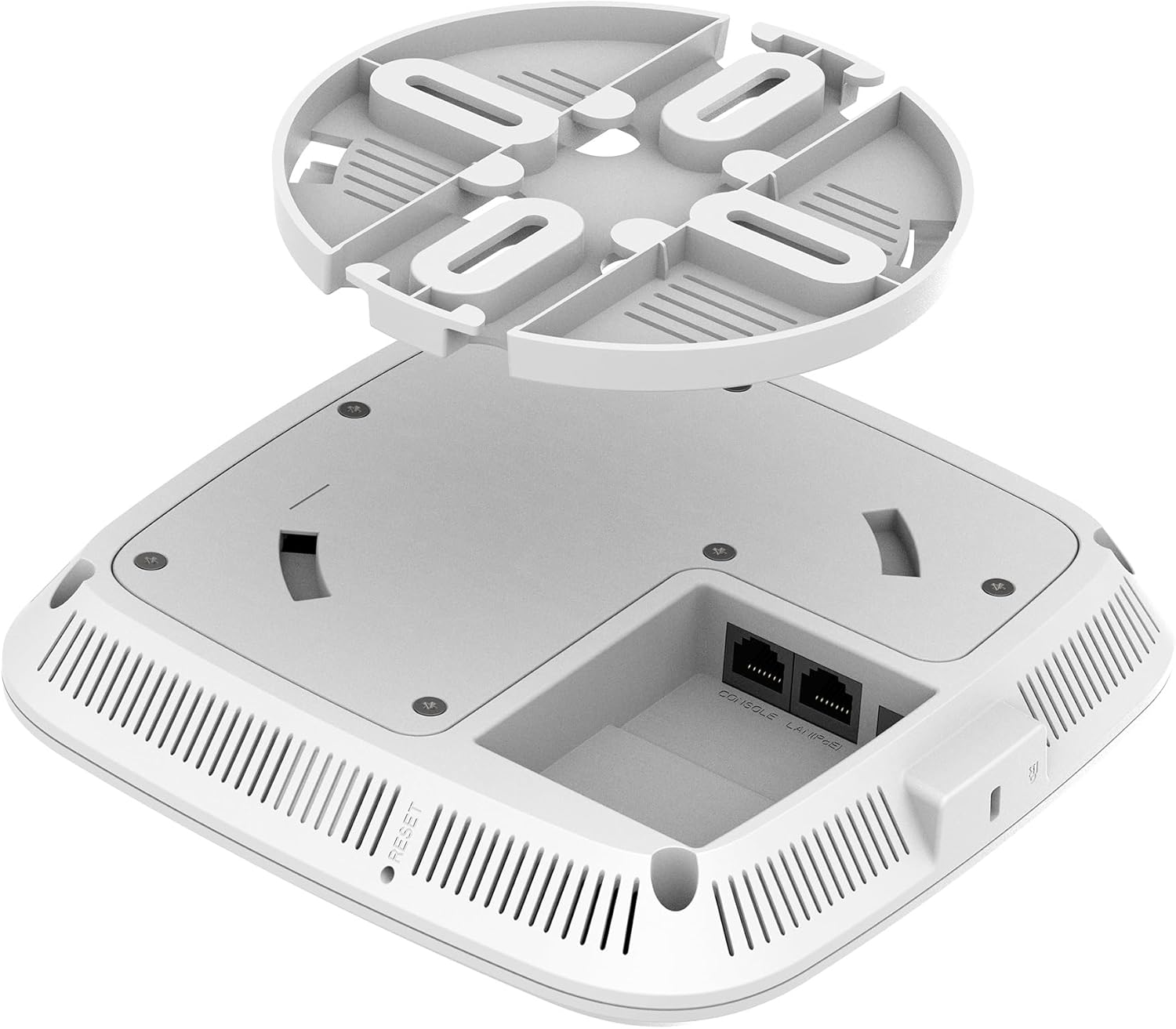 D-Link DAP-X3060 Nuclias Connect AX3000 Wi-Fi 6 Dual-Band PoE Access Point, 2.5G Ethernet, MU-MIMO, WPA3, Fast Roaming, Wall/Ceiling-Mount, Free Central Management