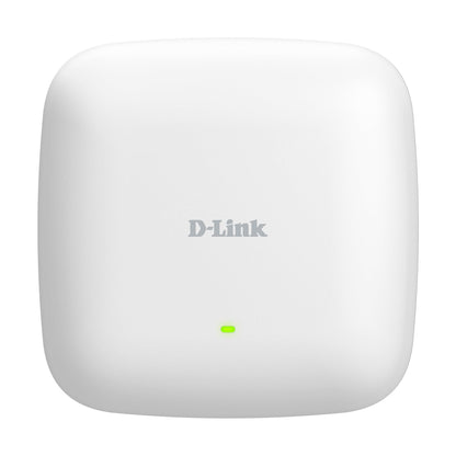 D-Link DAP-X3060 Nuclias Connect AX3000 Wi-Fi 6 Dual-Band PoE Access Point, 2.5G Ethernet, MU-MIMO, WPA3, Fast Roaming, Wall/Ceiling-Mount, Free Central Management