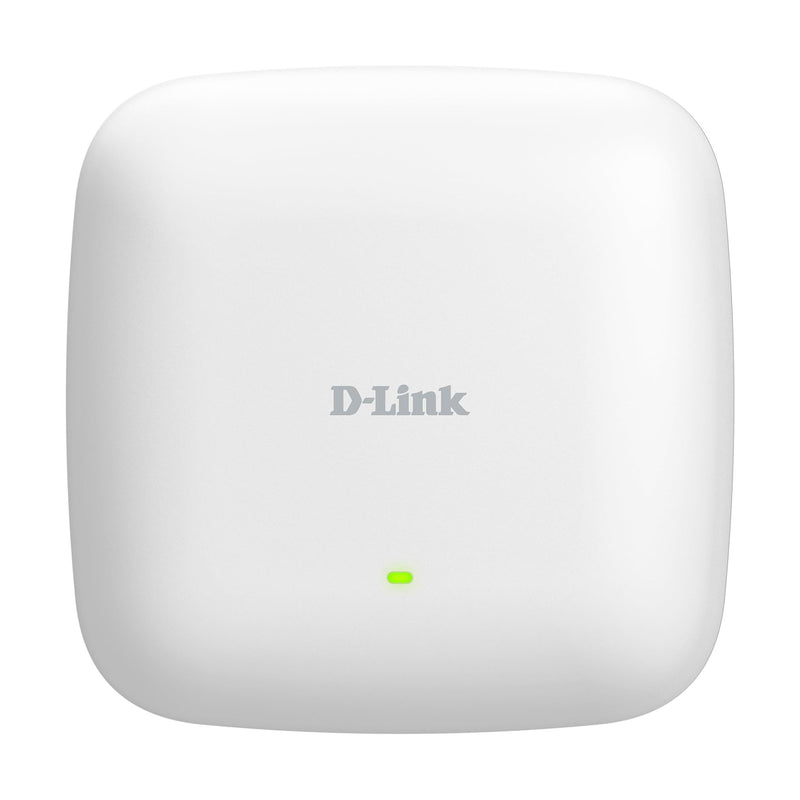 D-Link DAP-X3060 Nuclias Connect AX3000 Wi-Fi 6 Dual-Band PoE Access Point, 2.5G Ethernet, MU-MIMO, WPA3, Fast Roaming, Wall/Ceiling-Mount, Free Central Management