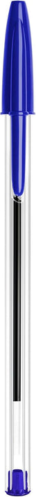 BIC Cristal Original Ballpoint Pens Medium Tip (1 mm) - Assorted Ink Colours - Box of 10