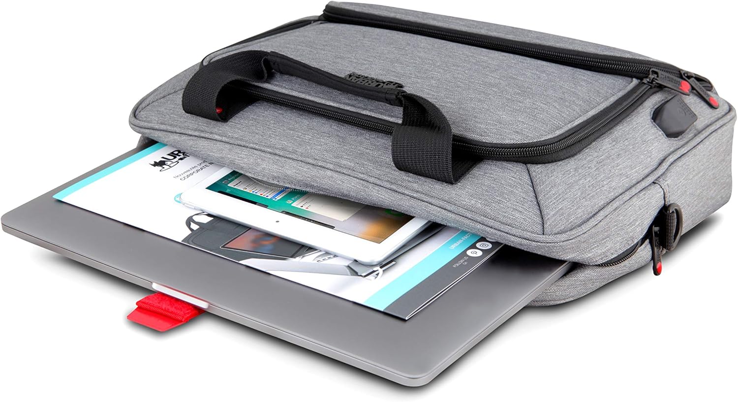 Urban Factory MTE14UF Mixee Toploading Case for Laptops upto 14.1" - Grey