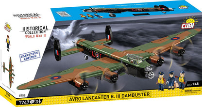COBI Historical Collection WWII Avro Lancaster B III Dambuster Aircraft, Green