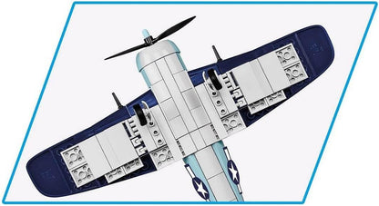 COBI Grumman F6F Hellcat, 8.46 x 10.63 x 3.94 inches, Blue