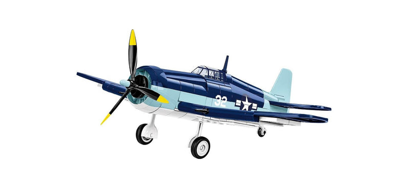 COBI Grumman F6F Hellcat, 8.46 x 10.63 x 3.94 inches, Blue