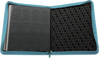 Ultra Pro Elite Series Pokémon Cards PRO-Binder - Lucario Design, Holds 480 Sleeved Cards, 12-Pocket Side-Loading Pages, Padded Leatherette with Foil, Zipper Closure, Ideal for Pokémon Collectors