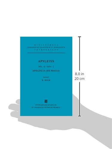 Pro se de magia liber (Apologia) (Bibliotheca scriptorum Graecorum et Romanorum Teubneriana) (Latin Edition