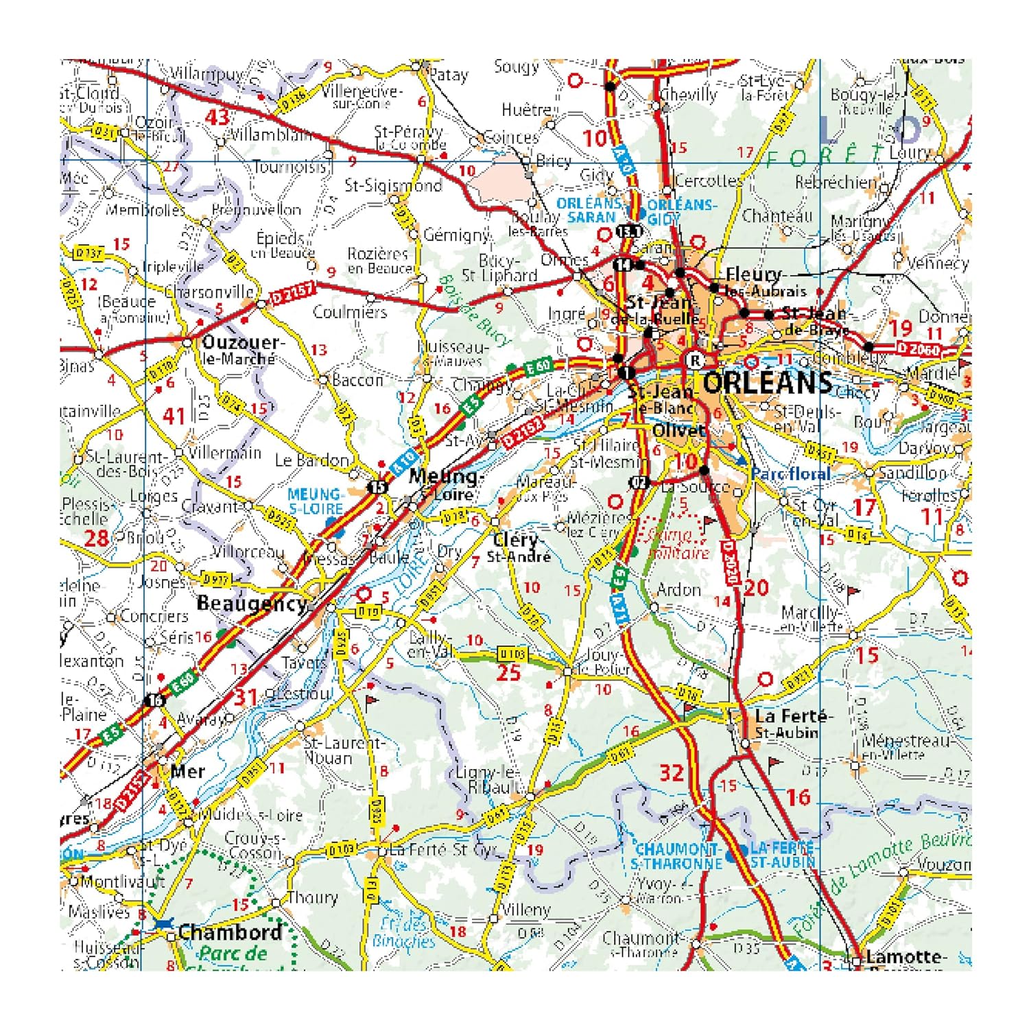 Northeastern France 2024 - Michelin National Map 707