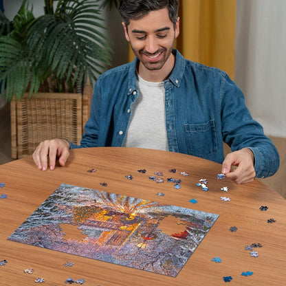 Ravensburger Puzzle 12000481 - Funkelnde Weihnachten - 500 Teile Puzzle für Erwachsene und Kinder ab 12 Jahren