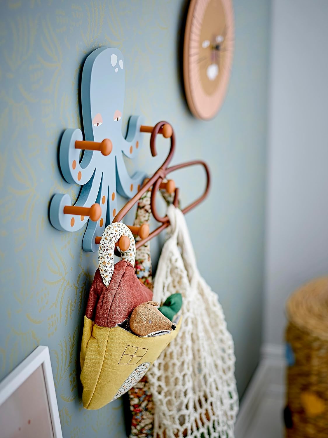 Bloomingville Mini - Aranya Hanger - Brown - Rattan