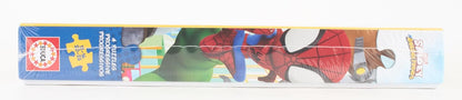 Educa - Progresivos Spidey and His Amazing Friends 12-16-20-25 4 Puzzles progresivos de cartón con 12-16-20-25 Piezas Medida aproximada de Cada Puzzle 16 x 16 cm A Partir de 3 años (19295